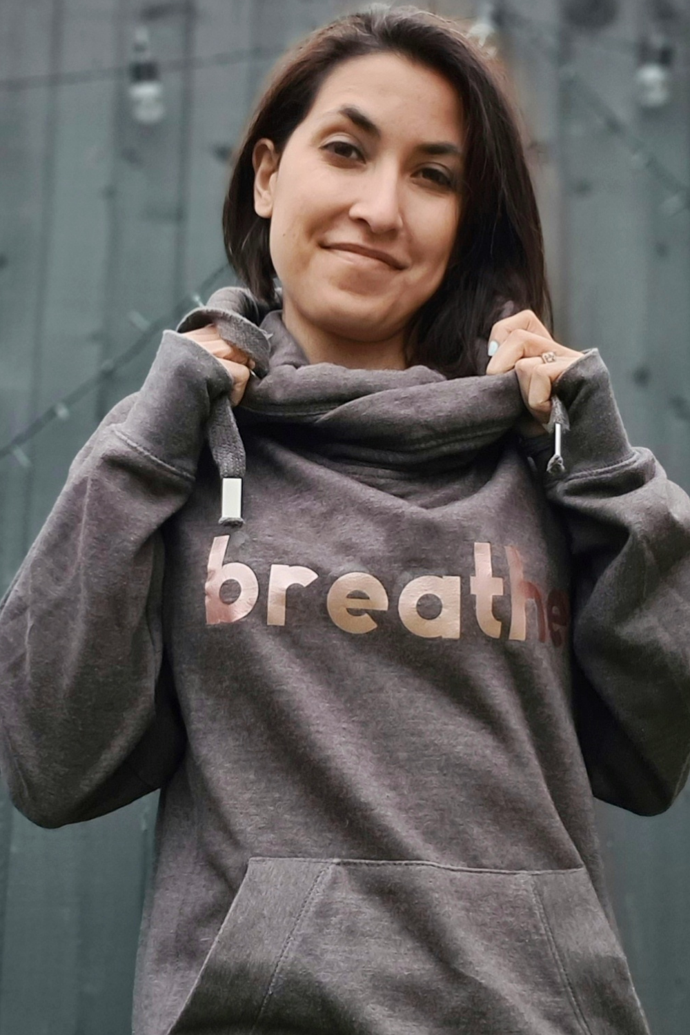 Rose gold hoodie women's deals