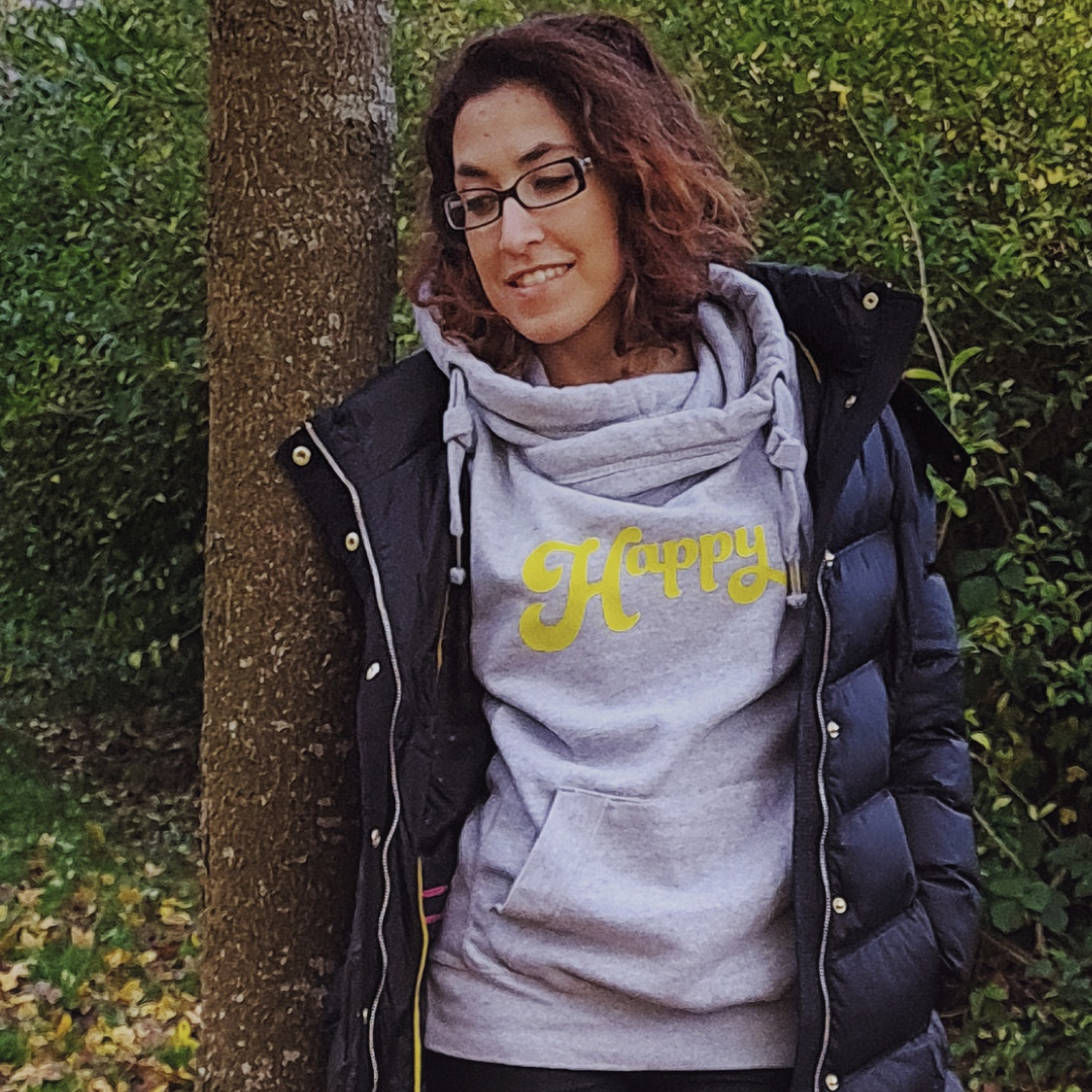 Cowl neck hoody hot sale