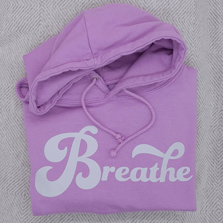 Lilac & Grey Breathe Hoodie