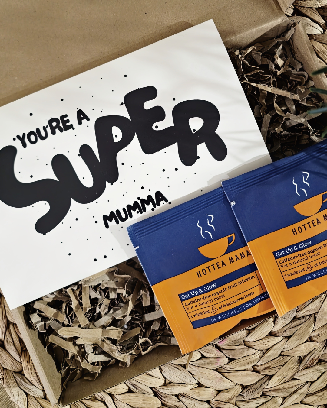 HOTTEA MAMA 'Go With The Flow' Breastfeeding Support Hot Chocolate - 41% Cacao, Brewer's Yeast, 200g (Makes 20 Mugs)