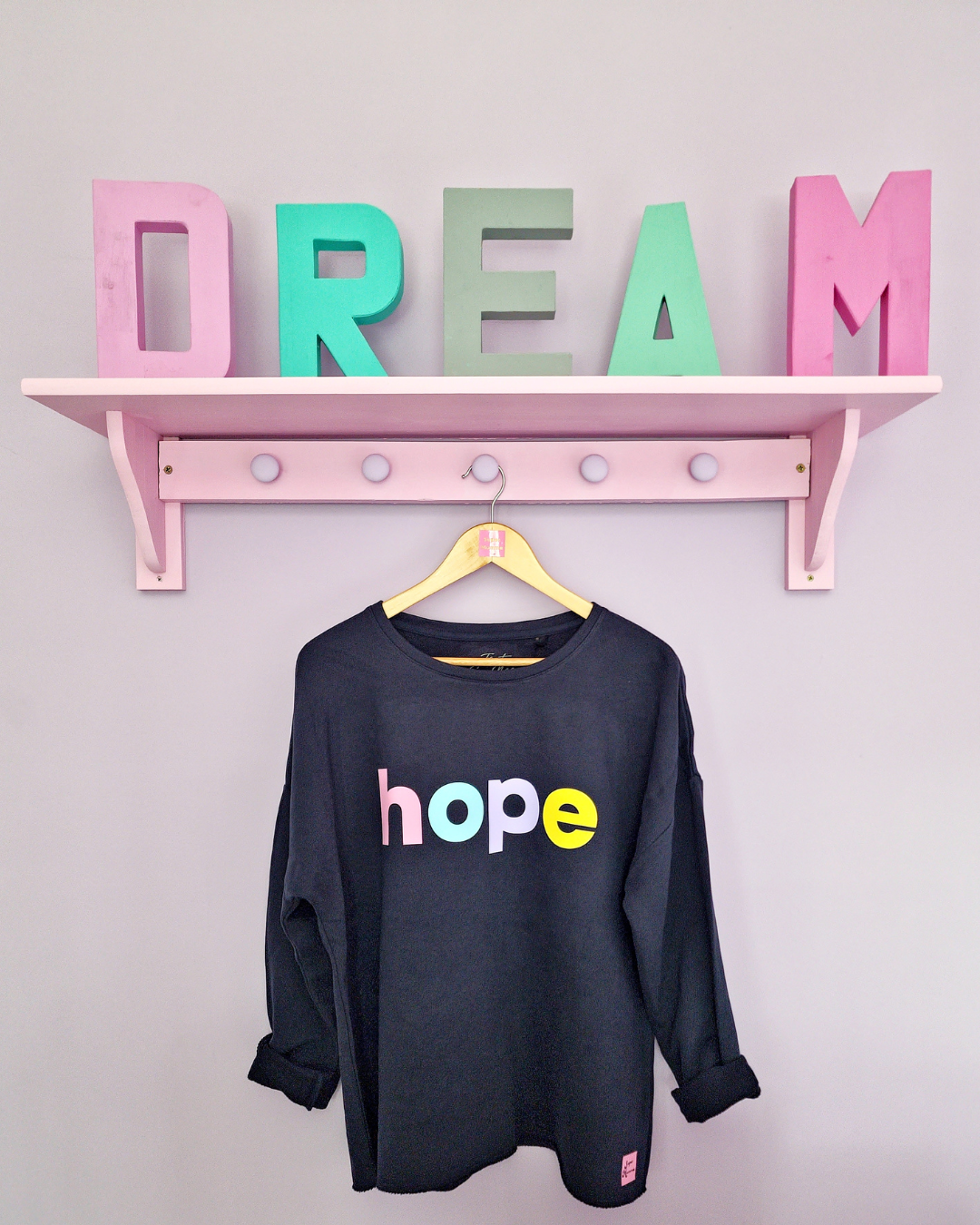 Rainbow Hope Oversized Sweatshirt