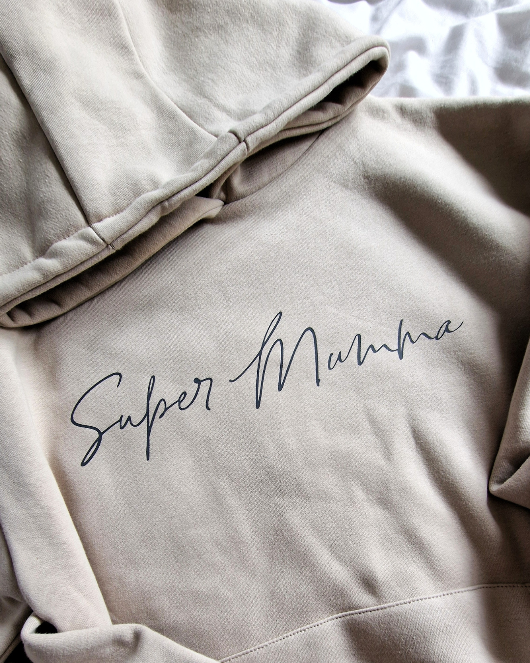 Super Mumma Stone Hoodie