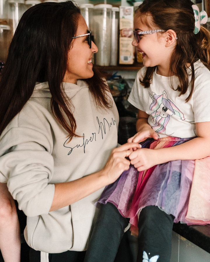 Super Mumma Stone Hoodie