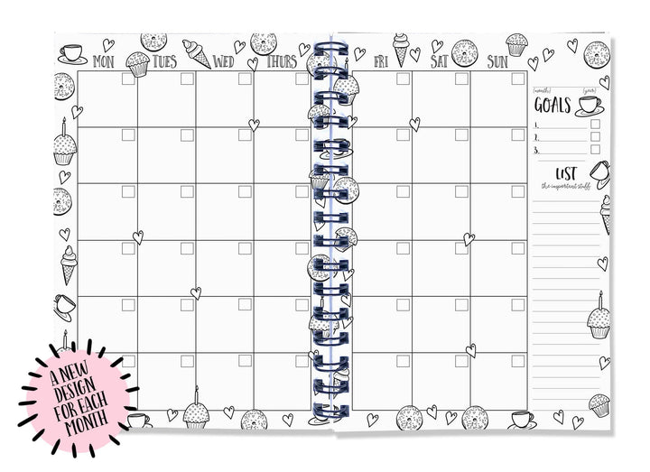 Blueberry Co Our Busy Week Planner Journal - Mumma and Mia