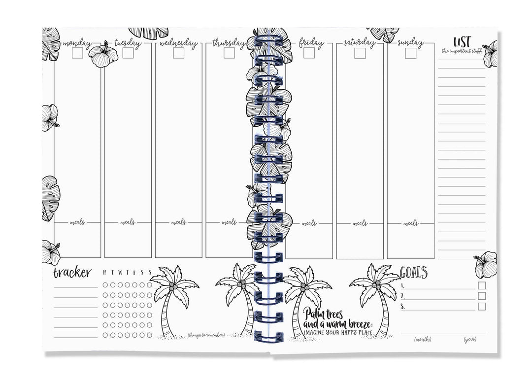 Blueberry Co Our Busy Week Planner Journal - Mumma and Mia