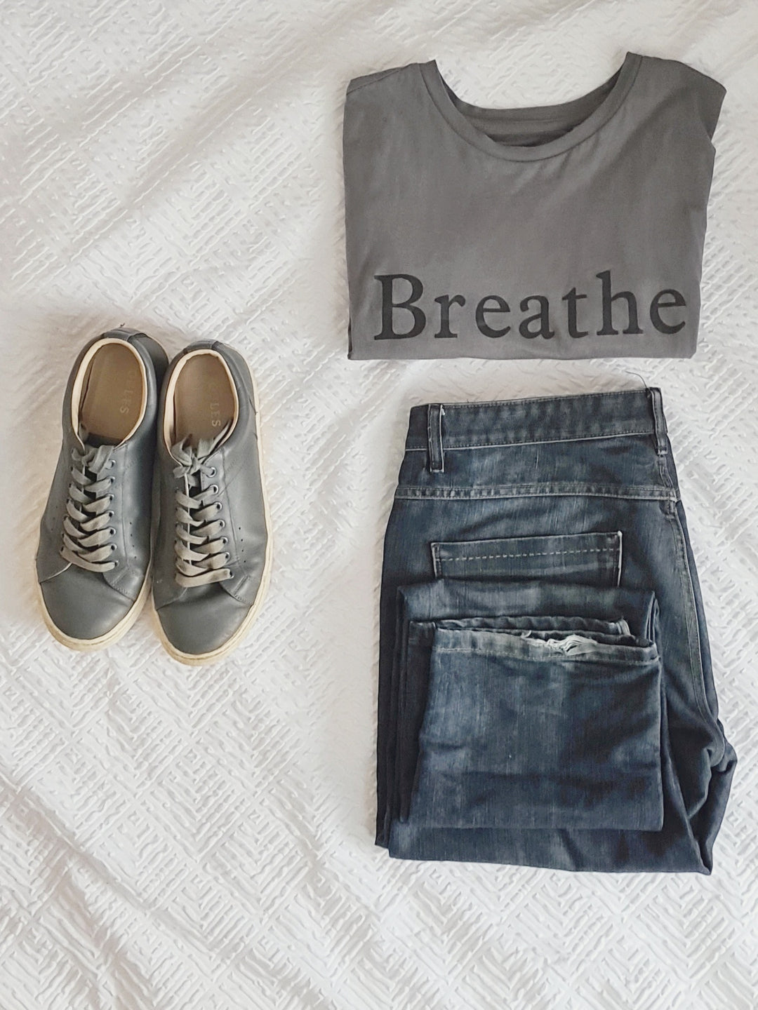 Grey Breathe Tee