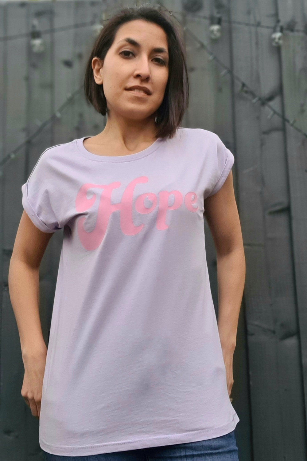 Lilac & Pink Hope Tee