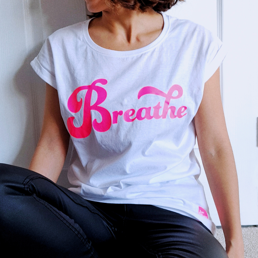 Neon Breathe Oversized T-Shirt