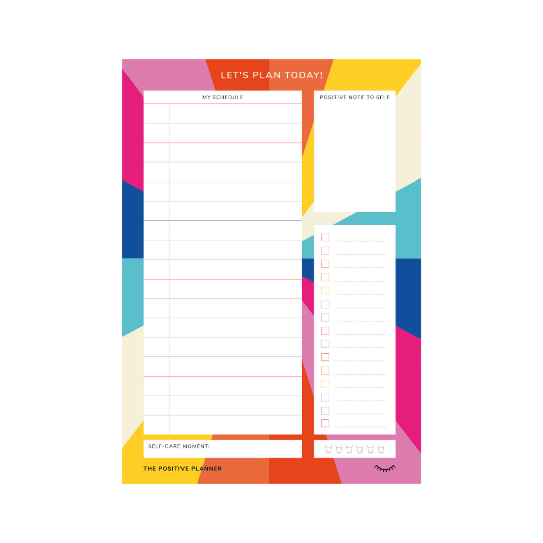 The Positive Daily Desk Planner