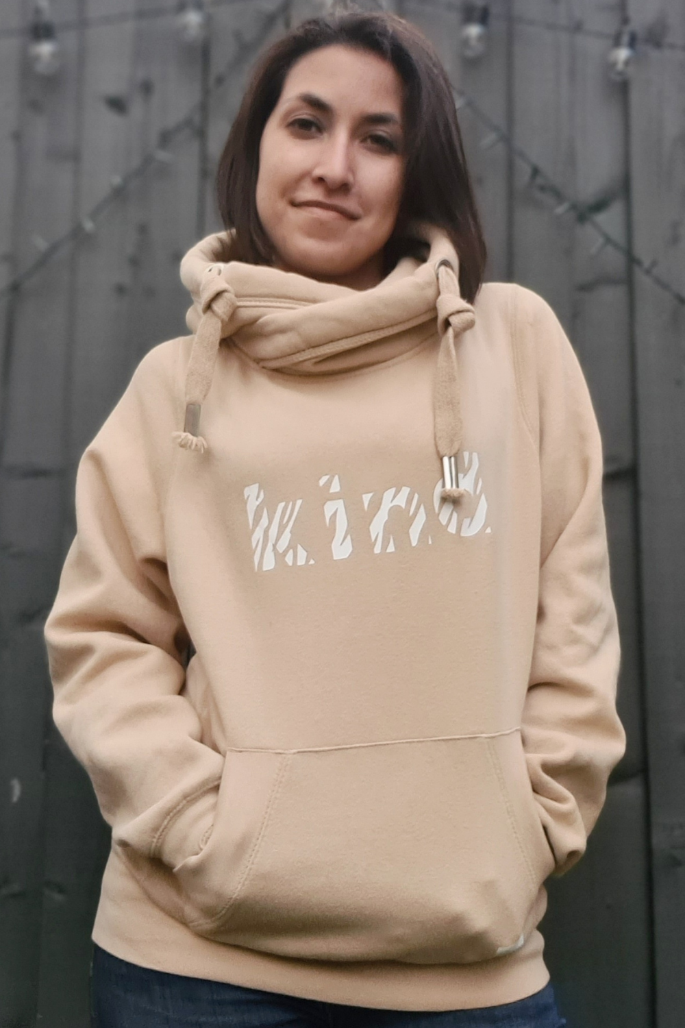 Kind Cowl Neck Hoodie