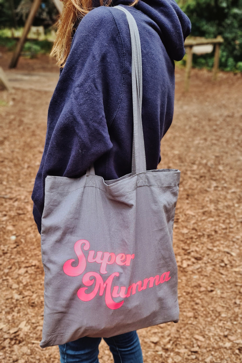 Super Mumma Shopper Neon Pink