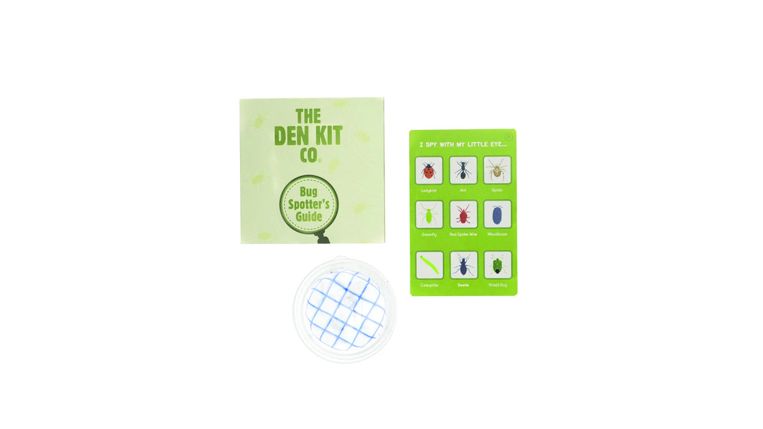 The Den Kit Bug Spotter Kit getting kids in nature and learning about bugs and insects
